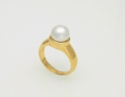 14k Gold Fresh Water Pearl Ring