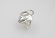 Sterling silver stingray ring