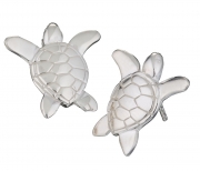 Sterling Silver Turtle Earrings